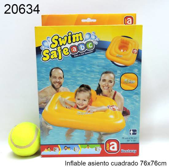 Imagen de INFLABLE ASIENTO CUADRADO 76X76CM 12.24